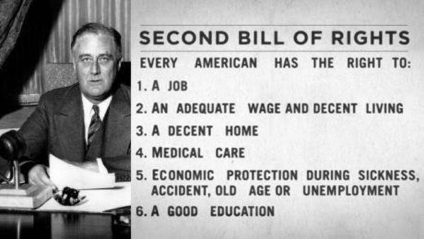 Fulfilling FDR’s Dream: His Second Bill of Rights