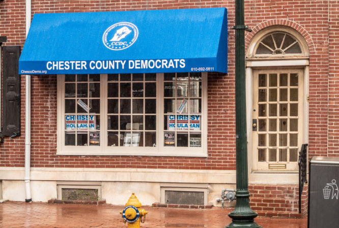 County Dems appreciatively watch voter registration gap tumble as April 13 deadline to register nears