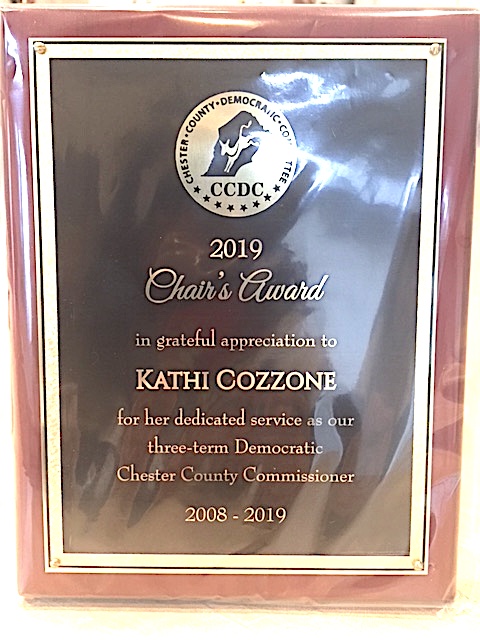 CCDC celebration and award to Kathi Cozzone