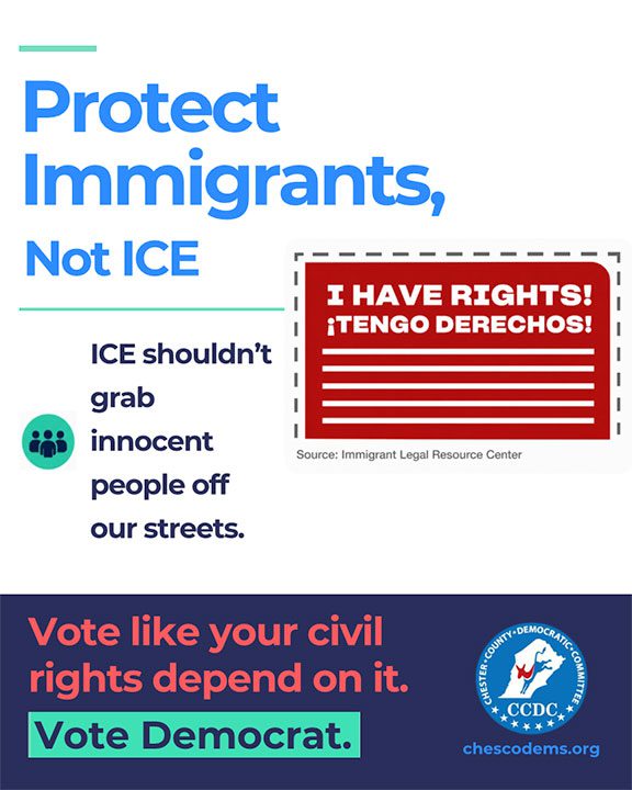 Protect immigrants, not ICE