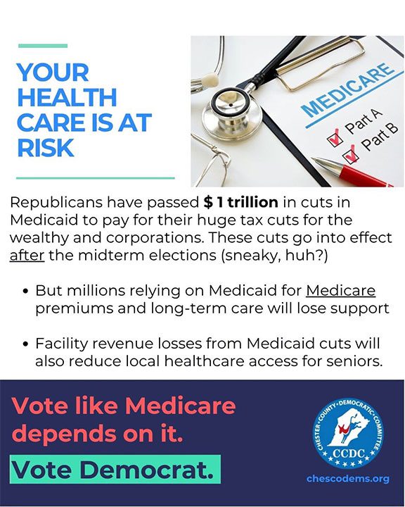 Your health care is at risk.